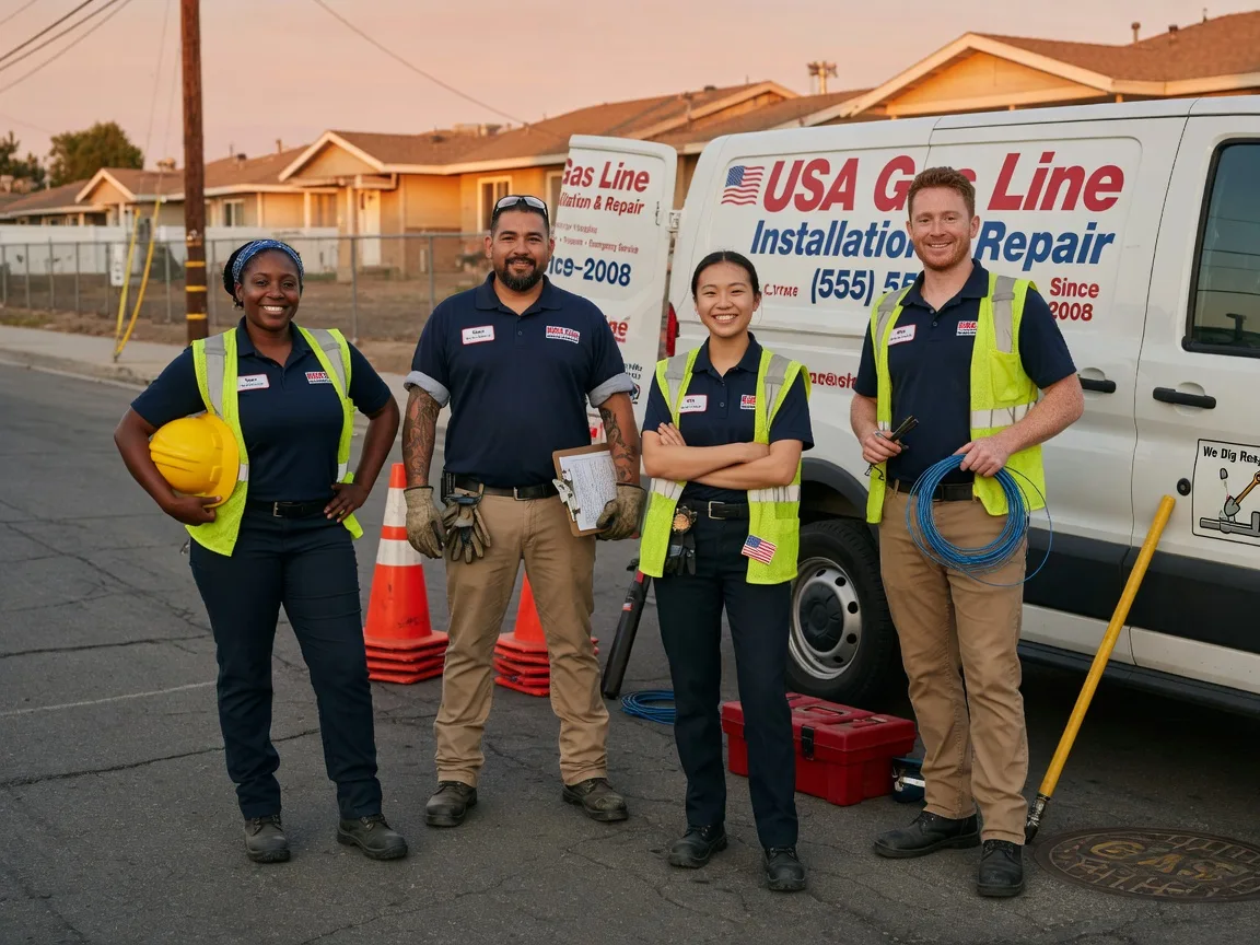 Gas Line Installation company in Fithian, IL